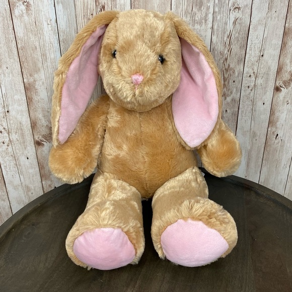BuildABear Toys Build A Bear Tan Brown Floppy Ear Bunny Rabbit
